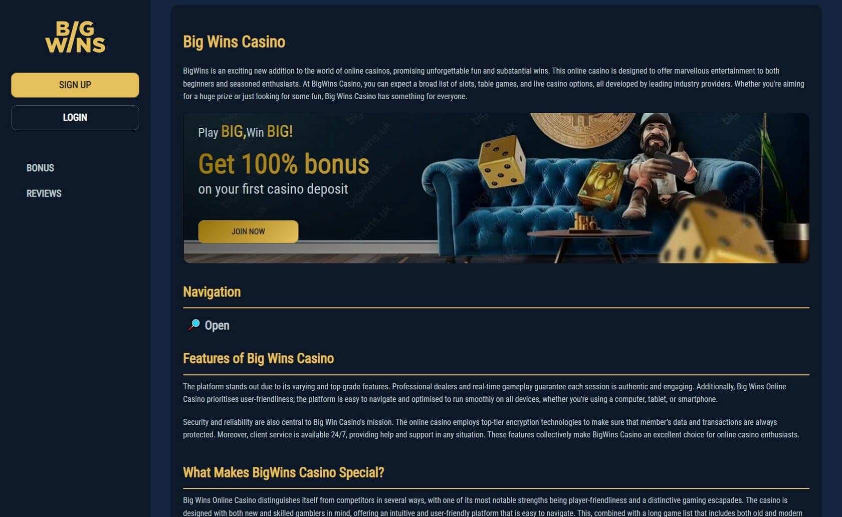 BigWin Gambling establishment BigWin Gambling establishment